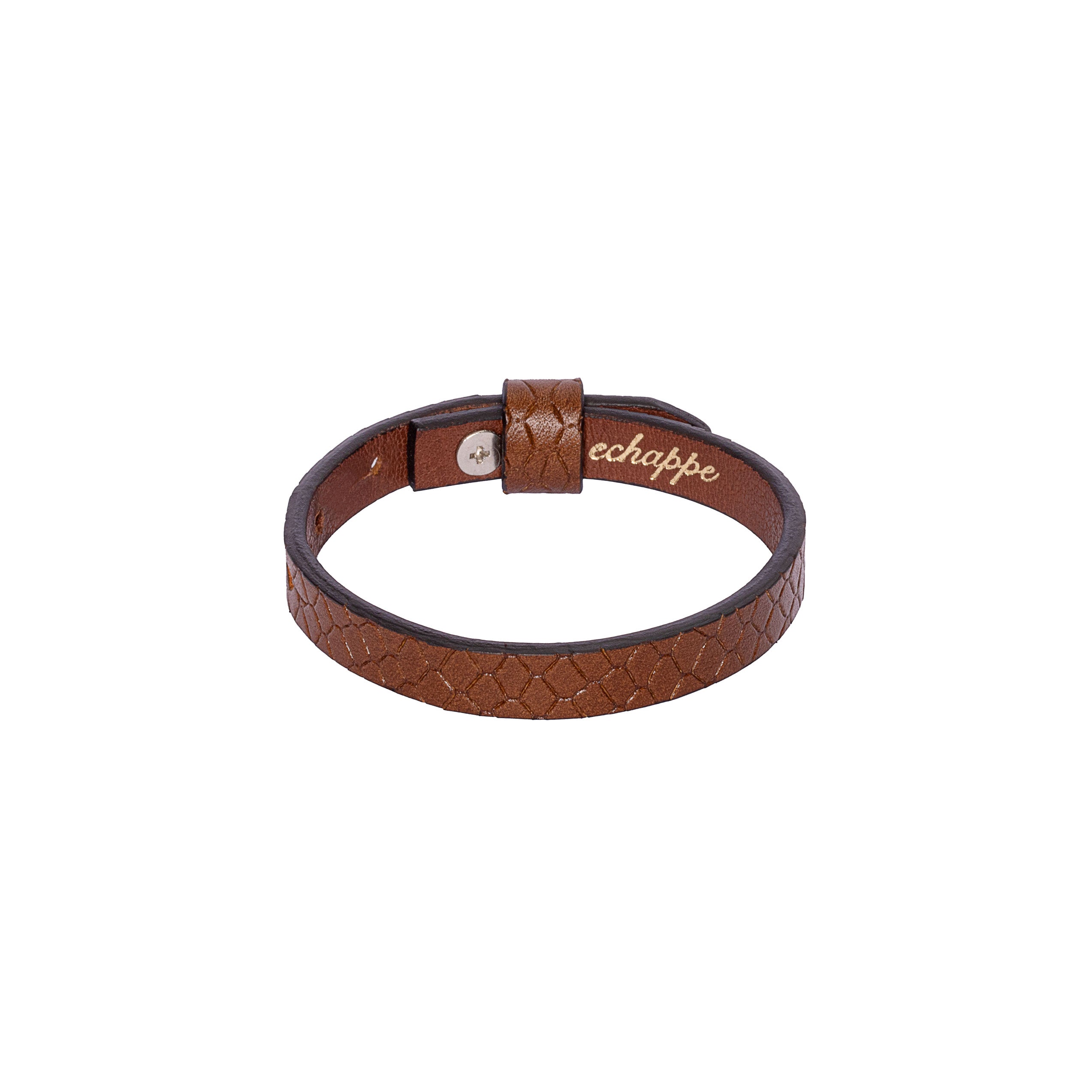 Unisex Slim Leather Band - Bracelet