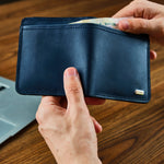 Load image into Gallery viewer, Patina Navy - E3 Bifold Wallet
