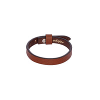 For Him Wide Leather Band - Bracelet