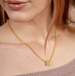 Gold Rolo Necklace